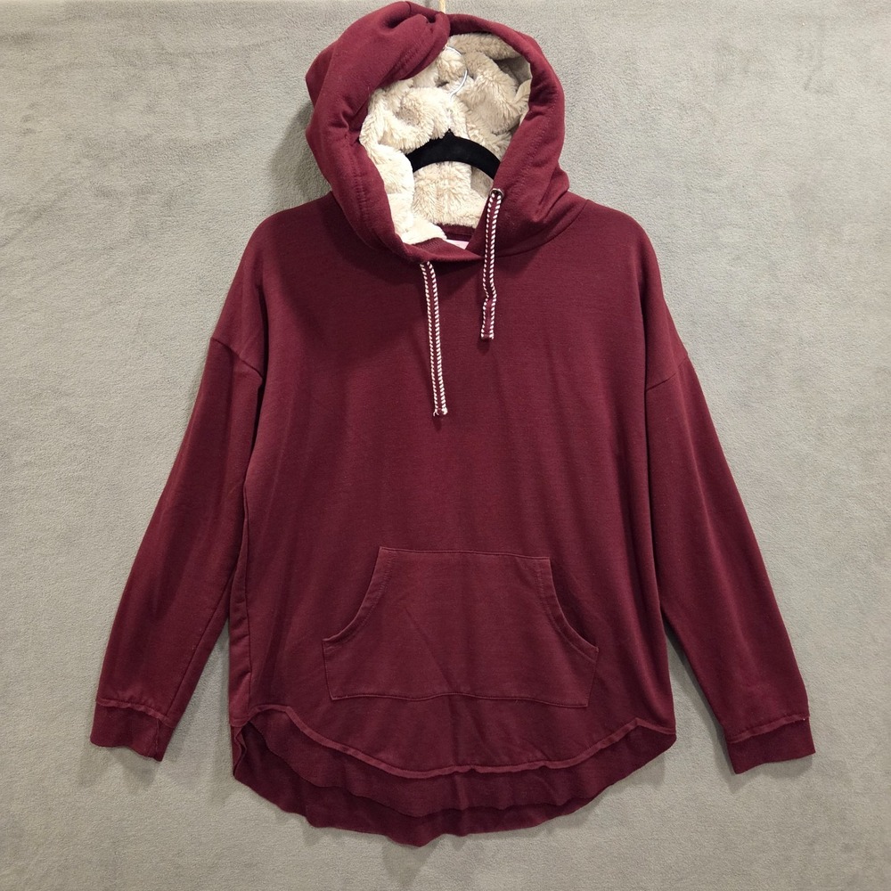Maurices Hooded Sweatshirt Women's Large Pullover Hoodie Kangaroo Pocket‎ Casual